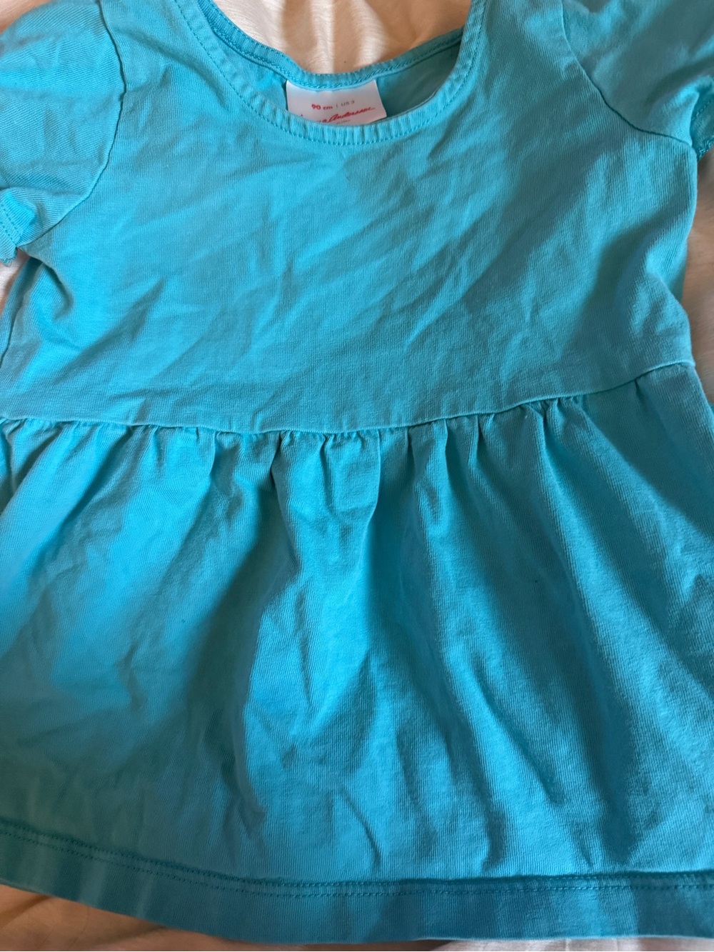 Hanna Andersson bright blue top